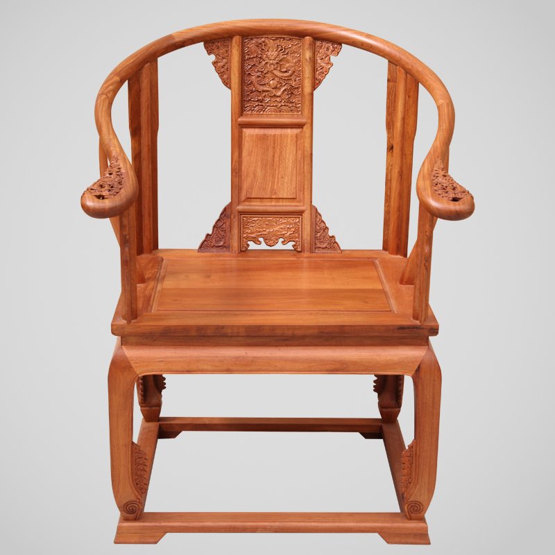 海强红木家具：古典家具皇宫椅购买时要注意什么？