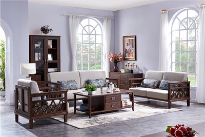 实木沙发选购 光明家具让家家居软装饰中充满爱